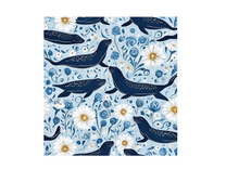 Load image into Gallery viewer, Whimsical Seal and Daisy Framed Wall Art – Coastal Nature Print, Ready to Hang