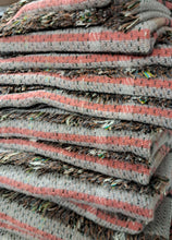 Load image into Gallery viewer, Large Checked Random Recycled Wool Blanket