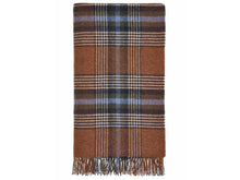 Load image into Gallery viewer, Dorset Shetland Pure New Wool Throw - Rust