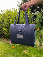 Load image into Gallery viewer, Honeycomb Waterproof Eventer Picnic Blanket - Ink Blue