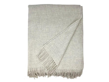 Load image into Gallery viewer, Clova Merino Lambswool Throw - Stone