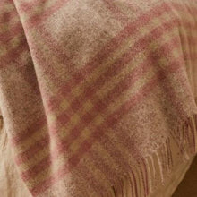 Load image into Gallery viewer, Hex XL Pure New Wool Throw - Dusky Pink