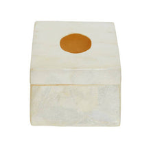 Load image into Gallery viewer, Palu White Sea Shell Tissue Box