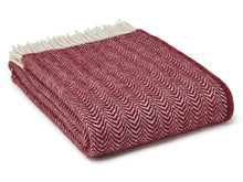Load image into Gallery viewer, Dune Pure New Wool Throw - Beet
