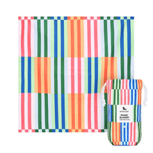 Load image into Gallery viewer, Dock & Bay Picnic Blanket - Sugar Sorbet: Large (170x170cm)