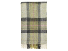 Load image into Gallery viewer, Skye Shetland Pure New Wool Throw - Green