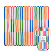 Load image into Gallery viewer, Dock & Bay Picnic Blanket - Sugar Sorbet: Large (170x170cm)