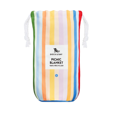 Load image into Gallery viewer, Candy Stripes Picnic Blanket