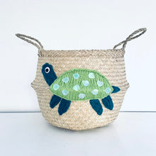 Load image into Gallery viewer, Green sea turtle Basket - Large