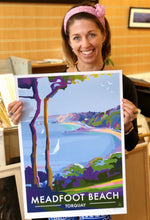 Load image into Gallery viewer, Meadfoot Beach, Torquay - Limited Edition A2