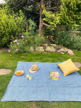 Load image into Gallery viewer, Honeycomb Waterproof Eventer Picnic Blanket - Ink Blue