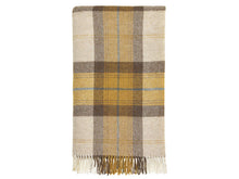 Load image into Gallery viewer, Skye Shetland Pure New Wool Throw - Gold