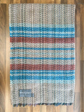 Load image into Gallery viewer, Small Checked Random Recycled Wool Blanket
