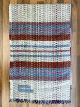 Load image into Gallery viewer, Small Checked Random Recycled Wool Blanket