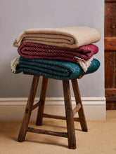 Load image into Gallery viewer, Dune Pure New Wool Throw - Beet