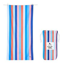 Load image into Gallery viewer, Dock & Bay XL quick-dry beach towel in Ocean Pavilion print