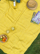 Load image into Gallery viewer, Herringbone Waterproof Eventer Picnic Blanket - Dandelion