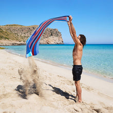 Load image into Gallery viewer, XL Ocean Pavilion Beach Towel