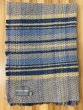 Load image into Gallery viewer, Small Checked Random Recycled Wool Blanket