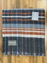 Load image into Gallery viewer, Large Checked Random Recycled Wool Blanket