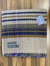 Load image into Gallery viewer, Large Checked Random Recycled Wool Blanket