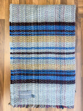 Load image into Gallery viewer, Small Checked Random Recycled Wool Blanket