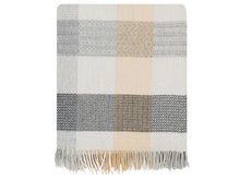 Load image into Gallery viewer, Patchwork Merino Lambswool Throw - Croft