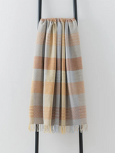 Load image into Gallery viewer, Patchwork Merino Lambswool Throw - Sunshine
