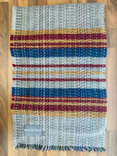 Load image into Gallery viewer, Small Checked Random Recycled Wool Blanket