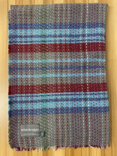 Load image into Gallery viewer, Small Checked Random Recycled Wool Blanket