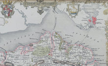Load image into Gallery viewer, Isle of Wight Thomas Moule, Original Antique County Map c1840 with cream mount