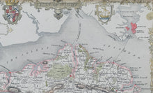 Load image into Gallery viewer, Isle of Wight Thomas Moule, Original Antique County Map c1840 with cream mount