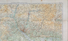 Load image into Gallery viewer, Ordnance Survey Road Map of the Isle of Wight and Portsmouth Published in 1914