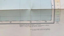 Load image into Gallery viewer, Ordnance Survey Road Map of the Isle of Wight and Portsmouth Published in 1914