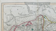 Load image into Gallery viewer, Dugdale & Archer C1845 Antique Map. Isle of Wight