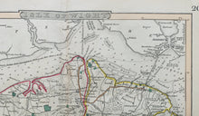 Load image into Gallery viewer, Dugdale & Archer C1845 Antique Map. Isle of Wight