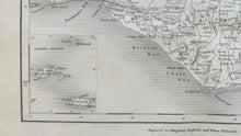 Load image into Gallery viewer, Dugdale Antique Map. Isle of Wight