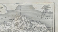 Load image into Gallery viewer, Dugdale Antique Map. Isle of Wight
