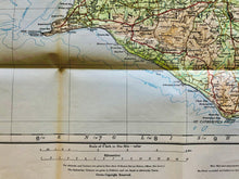 Load image into Gallery viewer, Ordnance Survey Map of the Isle of Wight, printed on paper, 1929 - The Seaview Collection