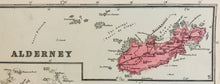 Load image into Gallery viewer, Large Antique Map of The Channel Islands - G.W. Bacon, 1884 - The Seaview Collection