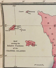 Load image into Gallery viewer, Large Antique Map of The Channel Islands - G.W. Bacon, 1884 - The Seaview Collection