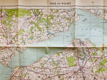 Load image into Gallery viewer, Ordnance Survey Map of the Isle of Wight, published and printed c.1932