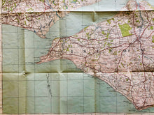 Load image into Gallery viewer, Ordnance Survey Map of the Isle of Wight, published and printed c.1932