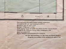Load image into Gallery viewer, Ordnance Survey Map of the Isle of Wight, published and printed c.1932