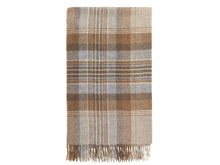 Load image into Gallery viewer, Kintyre Shetland Pure New Wool Throw - Natural
