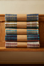 Load image into Gallery viewer, Small Checked Random Recycled Wool Blanket
