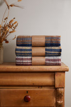 Load image into Gallery viewer, Small Checked Random Recycled Wool Blanket
