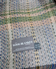 Load image into Gallery viewer, Large Checked Random Recycled Wool Blanket
