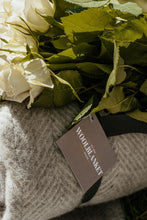 Load image into Gallery viewer, Herringbone Waterproof Polo Picnic Blanket - Silver Grey
