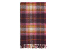 Load image into Gallery viewer, Winterton Merino Lambswool Throw - Burgundy

